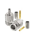 Роз'єм N Type female 6 crimp
