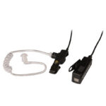 KHS-8bl 2-х провідна гарнітура прихованого носіння з прозорим звуководом та з шумопоглинанням Kenwood - Зображення 2