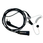 KHS-8bl 2-х провідна гарнітура прихованого носіння з прозорим звуководом Kenwood