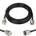 Готова кабельна збірка UHF male або UHF female, з використанням ВЧ кабеля RG-223 довжиною 10 метрів