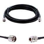 Готова кабельна збірка N male – N female, з використанням ВЧ кабеля RG-58 C/U довжиною 5 метрів