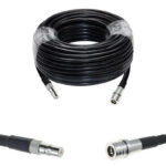 Готова кабельна збірка QMA male – QMA female, з використанням ВЧ кабеля RG-58 C/U довжиною 20 метрів