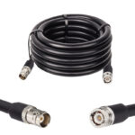 Готова кабельна збірка BNC male або BNC female, з використанням ВЧ кабеля RG-213U довжиною 10 метрів