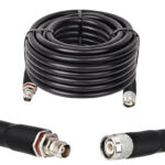 Готова збірка на кабелі SLL-400 TNC male - TNC Female, 10 метрів