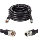 Готова кабельна збіркa N male або N female, з використанням ВЧ кабеля RG-213U, довжиною 10 метрів