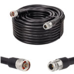 Готова кабельна збіркa N male або N female, з використанням ВЧ кабеля RG-213U, довжиною 25 метрів