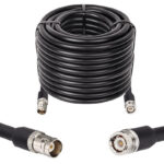 Готова кабельна збірка  BNC male або  BNC female, з використанням ВЧ кабеля LMR400 довжиною 30 метрів