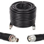 Готова кабельна збірка TNC male або TNC female, з використанням ВЧ кабеля RG-213U, довжиною 30 метрів
