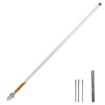 Стационарна колінеарна антена BS-GP, 400-470МНz, 6dB,1200mm, 2x5/8 λ, 1,1 kg, N-f, 150 km/h, Тайвань