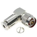 Роз'єм N Type male 7 clamp 90°