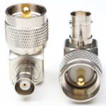 Перехідник UHF male - BNC female 90°