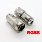 Роз'єм N Type male 6 clamp