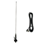 VHF/UHF автомобільна антена TQC-M55 радіатор з поворотним механізмом та врізним кріпленням