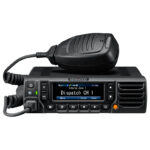 Kenwood NX-5800E автомобільна 50 Вт, радіостанція цифрових стандартів DMR, NXDN та APCO 25. РК кольоровій дисплей, GPS, Bluetooth. UHF діапазону 400-470 МГц
