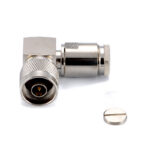 Роз'єм N Type male 9 clamp 90°