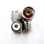 Перехідник N Type male - UHF female 90°
