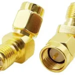 Перехідник SMA male - SMA female 45°