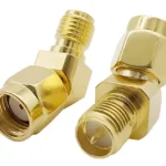 Перехідник RP SMA male – RP SMA female 45°