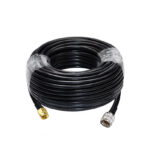 Готова кабельна збірка з RG-58/U, 20 м, UHF male / SMA  male