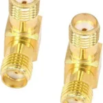 Перехідник SMA female - SMA female 90°