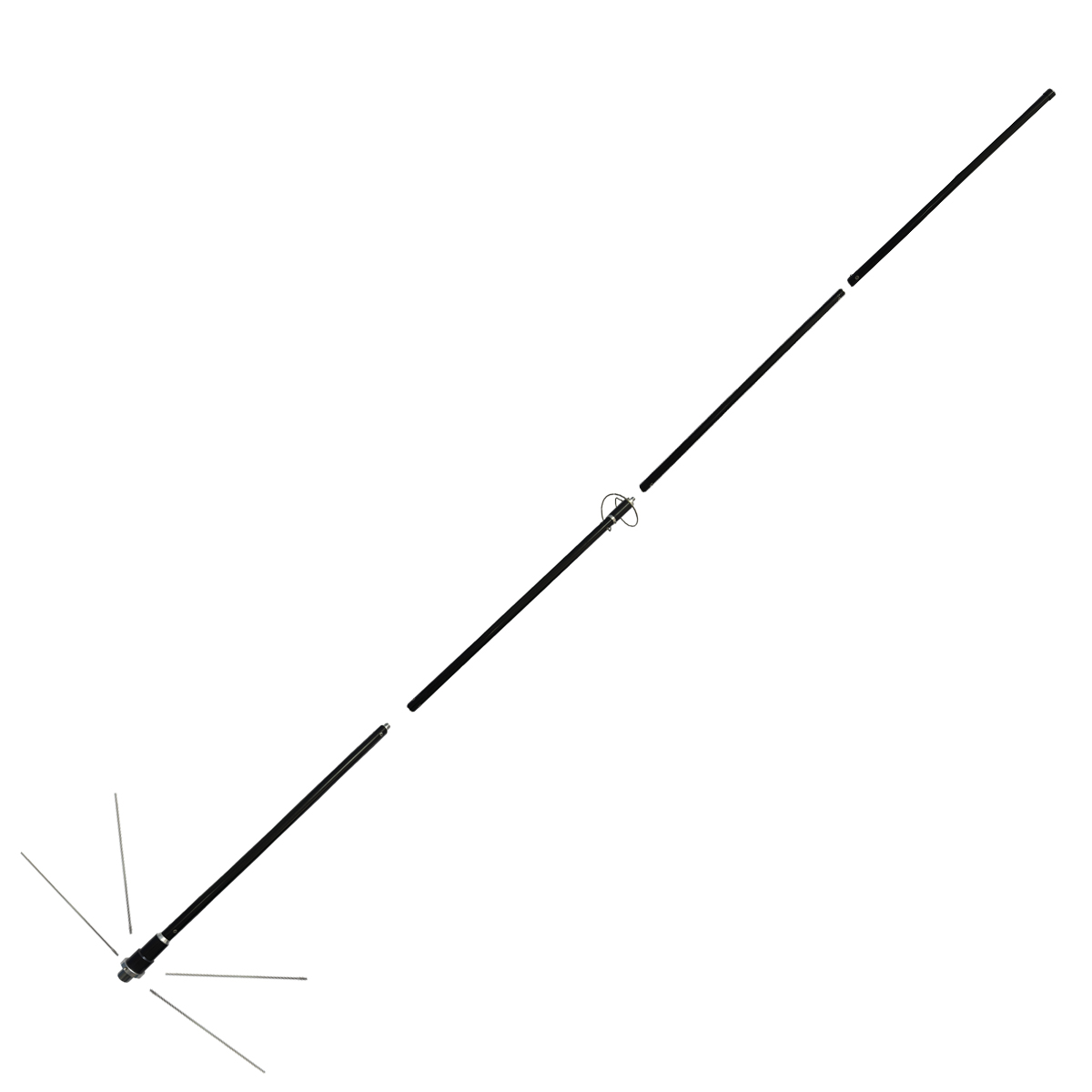 Без имени-4 VHF колінеарна стаціонарна антена JS-5-150V - Зображення 1